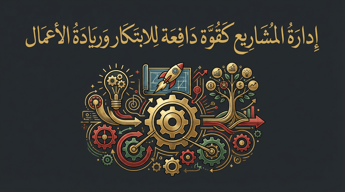 إدارة المشاريع كقوة دافعة للابتكار وريادة الأعمال